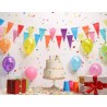 Decoración de cumpleaños para niños, niñas, adultos, hombres y mujeres