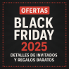 Ofertas Black Friday, Detalles Invitados y Regalos Baratos 2025