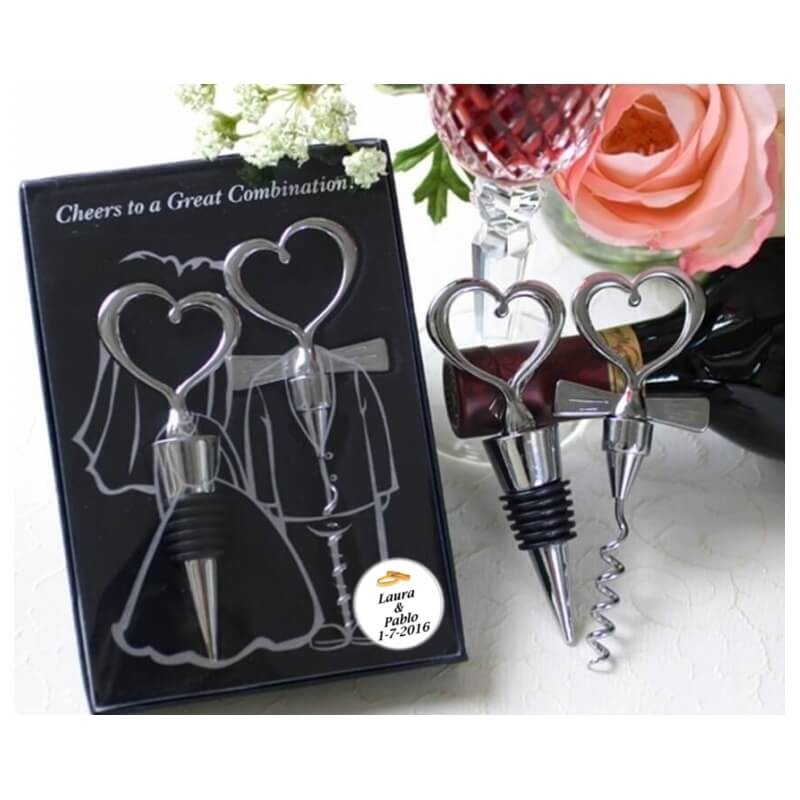 set de vino para boda