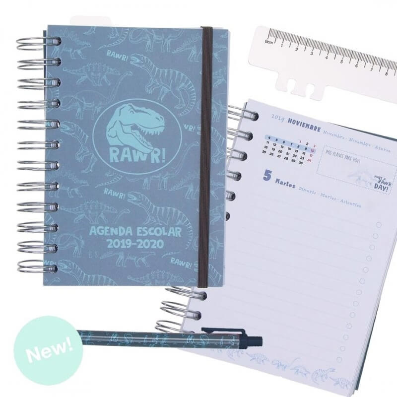 Agenda dinosaurio