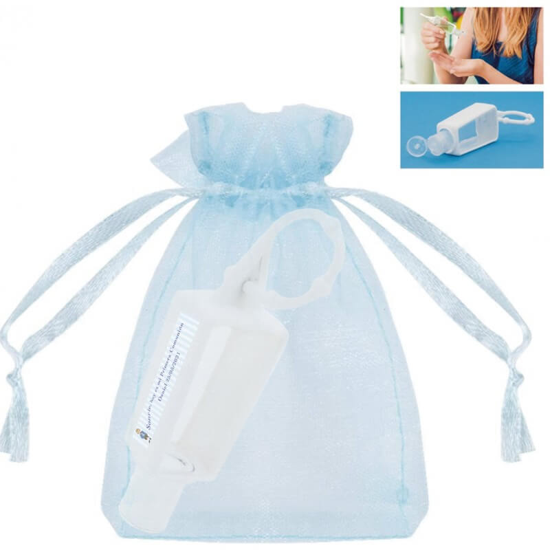 Bote de gel rellenable personalizable