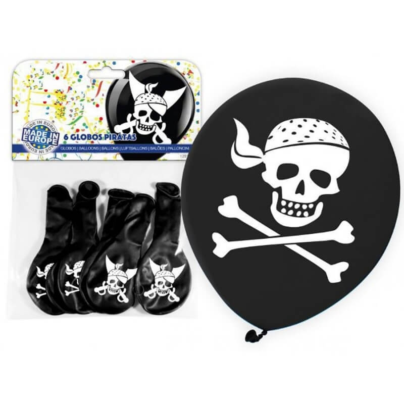 Pack globos pirata