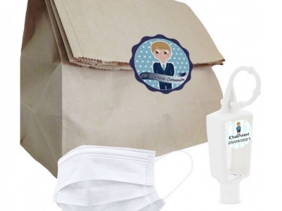 Novedades Higiénicas Anti Covid-19 para Comunión Niño