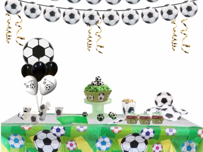 ¿Sabes como hacer una fiesta temática de fútbol?